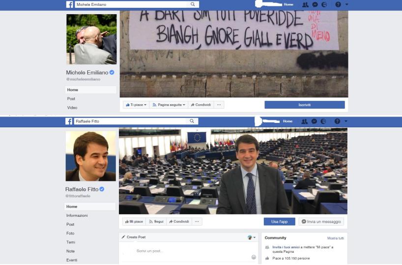 La politica diventa pop in rete: Emiliano e Fitto davanti ai grillini