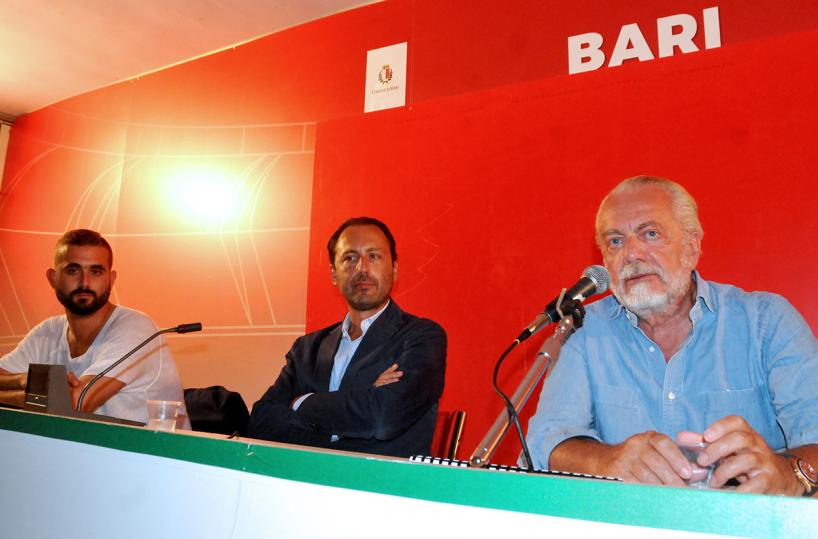 De Laurentiis al San Nicola: presenta la nuova squadra 