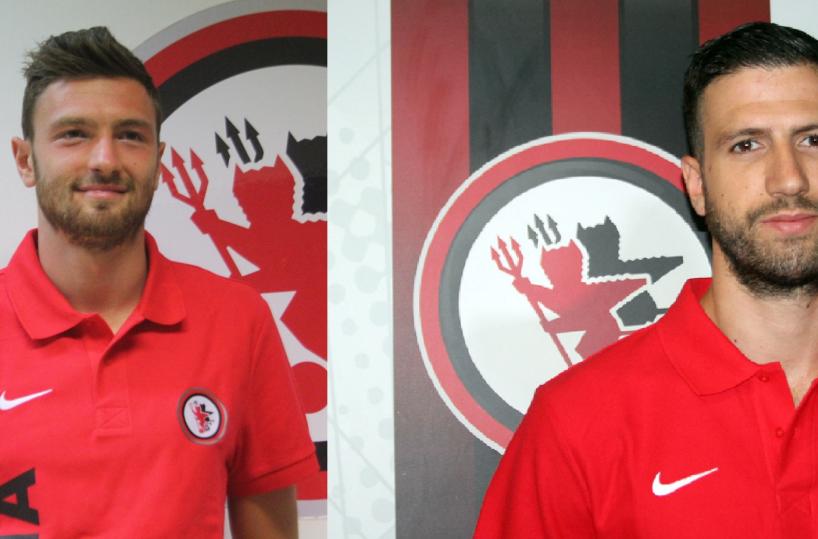 Foggia, presentati Rizzo e Iemmello, entrambi classe '92
