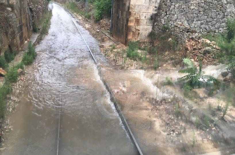 Binari allagati, niente treni Sud Estsulla Putignano-Noci: si va con i bus