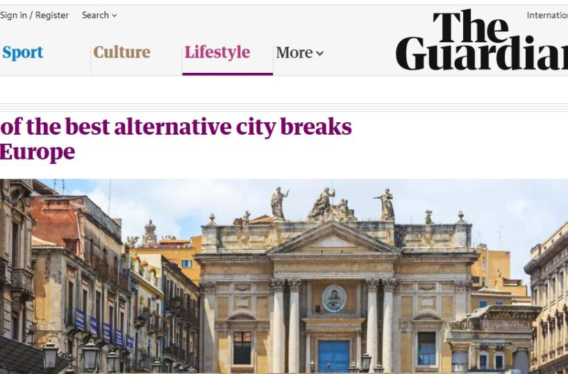 Bari, «Maria delle sgagliozze» spot della città per il Guardian