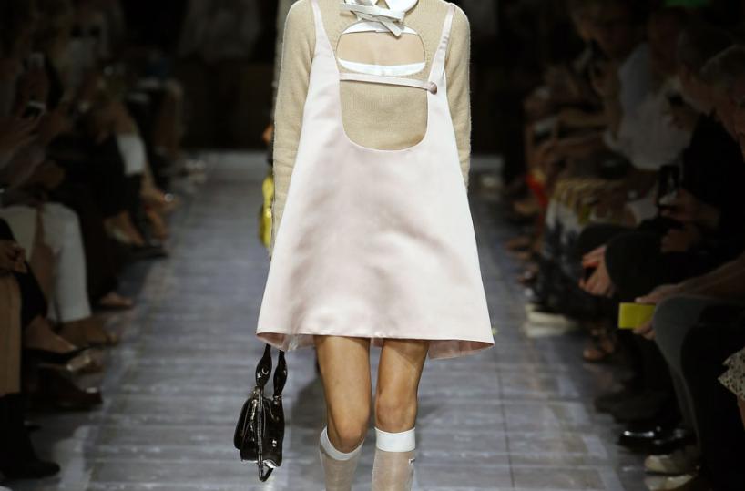 MODA - Un momento della sfilata delle creazioni di Prada
