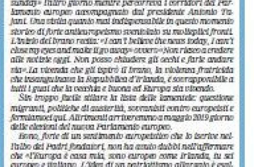 Bono ama l'Ue