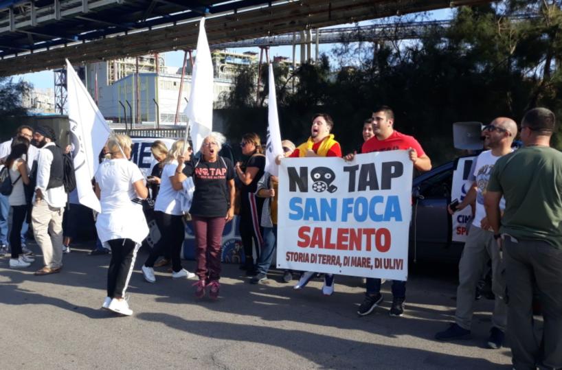 Disordini e proteste in Salento contro il gasdotto Tap: 67 condanne 