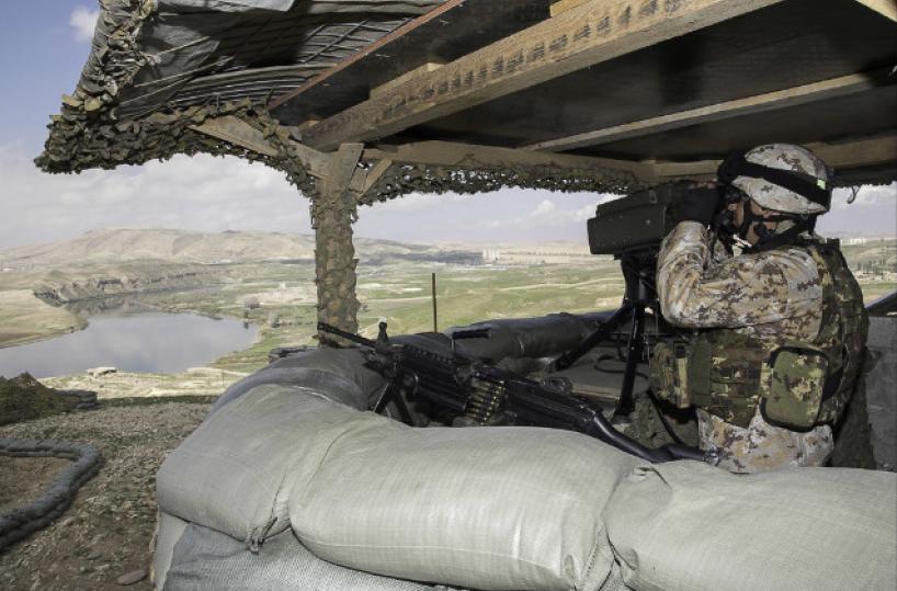 Iraq, i militari di Barlettaa guardia della diga di Mosul