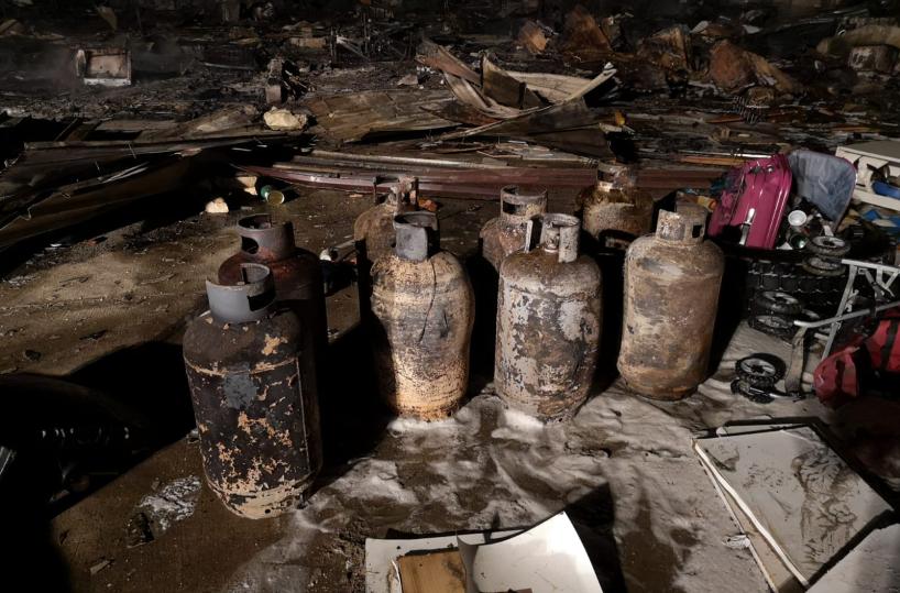 Nuovo incendio nella baraccopoli di Borgo Mezzanone: un ferito grave