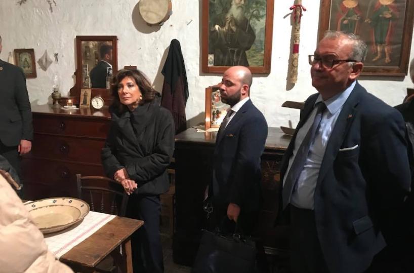 Casellati visita i Sassi: «Grazie Matera per le emozioni che regali » 
