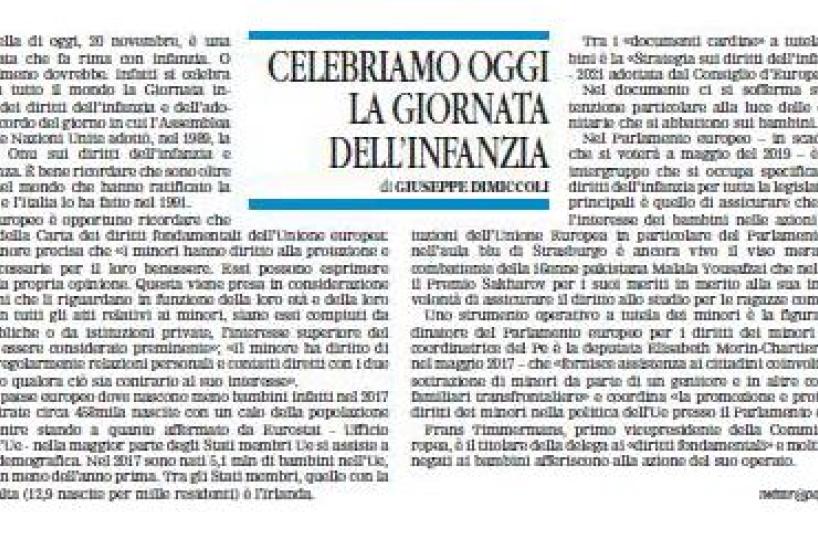 L'infanzia e l'Ue