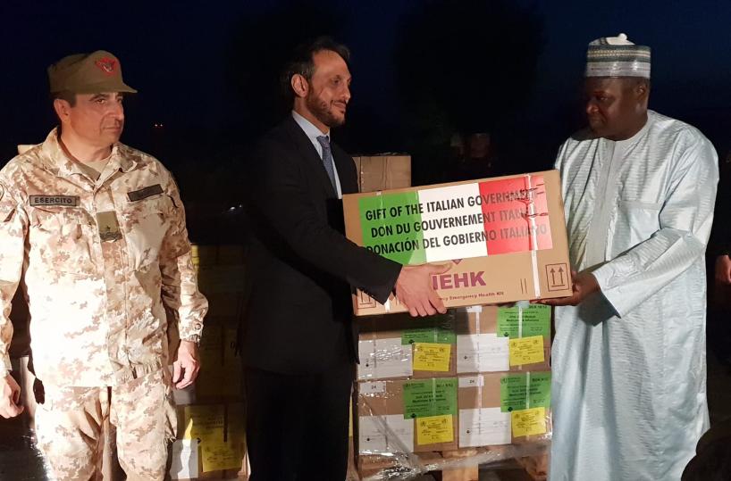 Missione Niger: da Brindisidonate tonnellate di farmaci