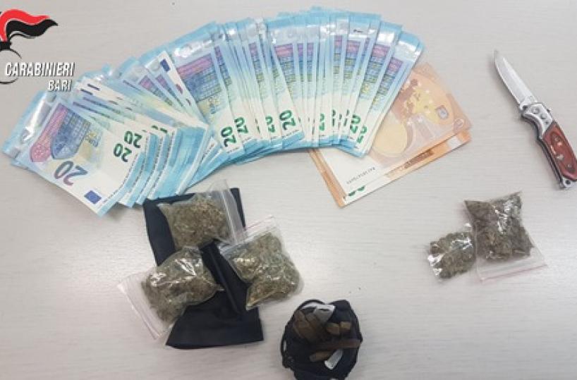 Bari, blitz antidroga in Piazza Umberto: presi tre pusher