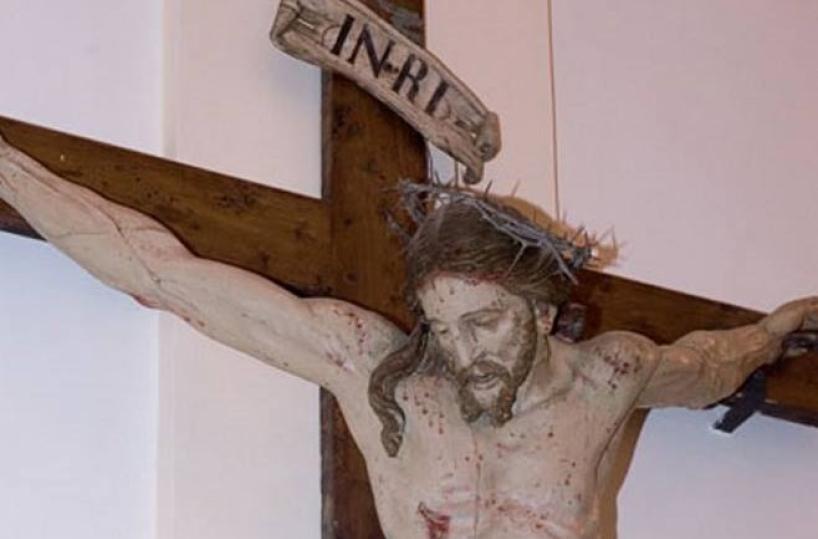 San Severo, vandalo entra in chiesa e danneggia statua del Cristo del '600