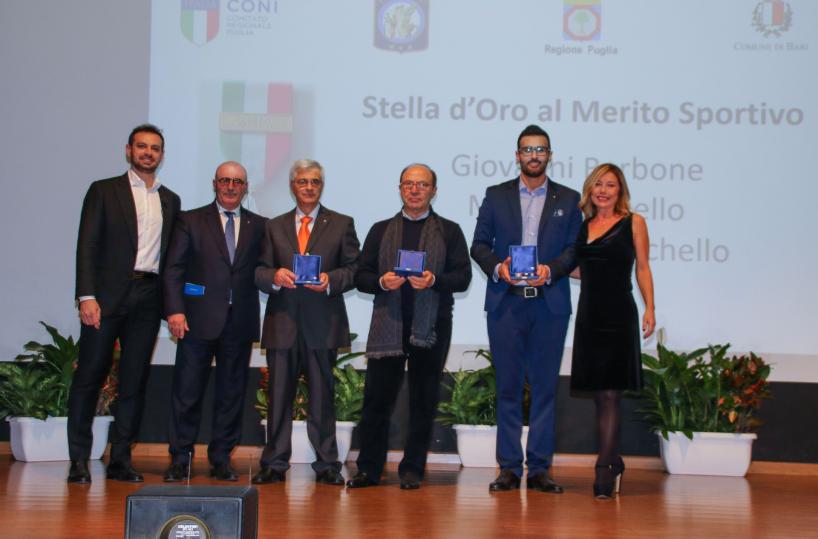 La festa dello sport pugliesecol Gran Galà del Coni