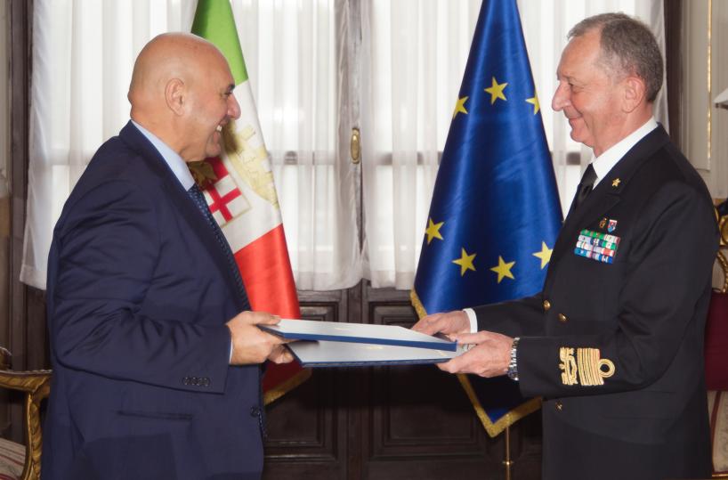 Marina militare e Università di Bari insiemeSi rafforza la collaborazione con l'Ateneo