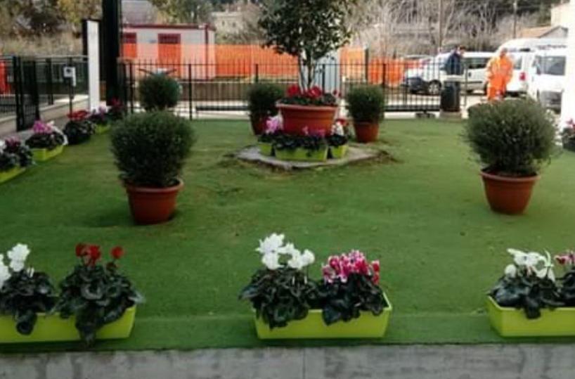 Ferrandina, scomparse le aiuole della stazione: è mistero