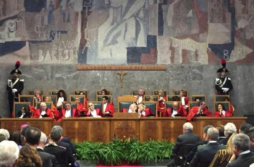 Anno giudiziario Franco Cassano