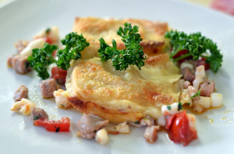 Ricette Puglia - Crespelle di mare - A cura dello chef Donato Mollusco