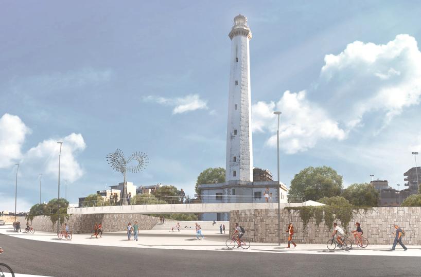 Bari, spiaggia attrezzata e 'parco del faro': il nuovo lungomare di San Cataldo