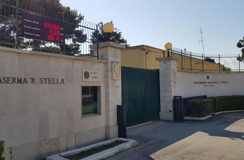 Barletta, quando la caserma diventa... verdeVia alle nuove tecnologie e all'energia solare