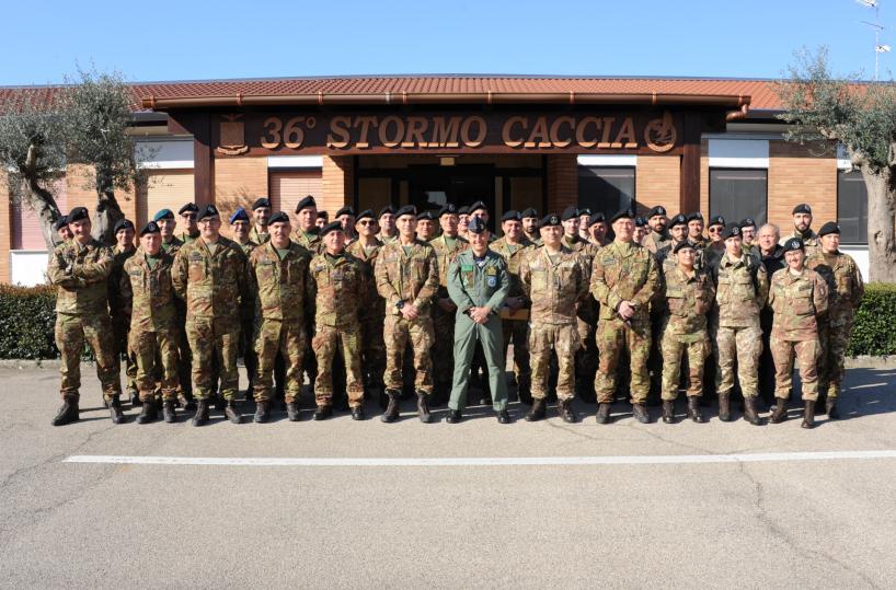 Gioia, il comando della "Pinerolo"a lezione di logistica operativa