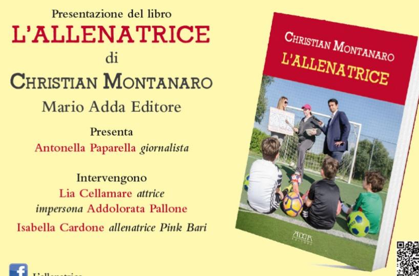 Il calcio femminile con ironia: a Bari la presentazione del libro di Christian Montanaro