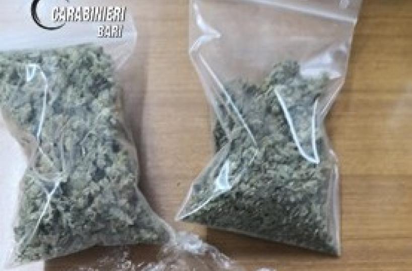 Andria, in casa un market della droga: arrestato 25enne