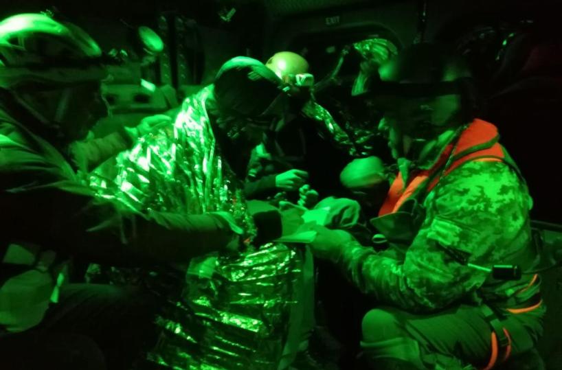 Coppia si perde nei boschi di monte Bulgheriasoccorsa da equipaggio dell'84° Csar di Gioia 