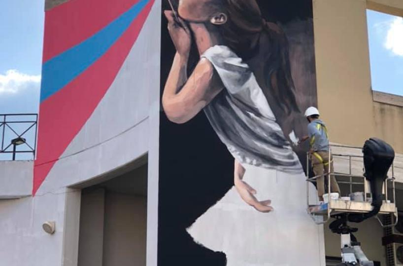 Matera 2019, un murales per celebrare la festa dell’Europa