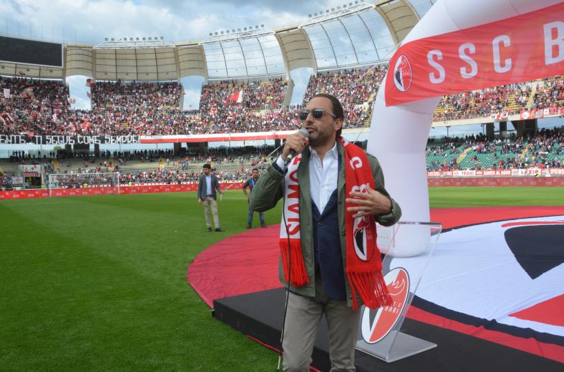 De Laurentiis e il futuro del Bari "In serie C saremo  protagonisti"