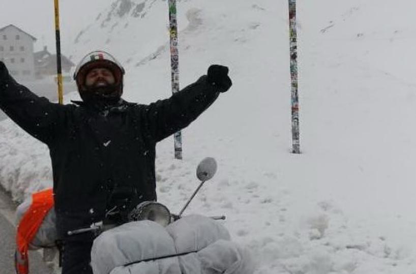 Dalla Bat alle Dolomiti in vespa: l'avventura di due amici