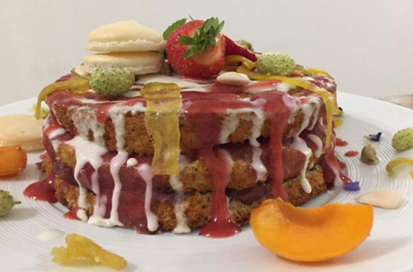 Ricette Puglia - Torta di mandorla di Toritto e Viola di Polignano presidio Slow Food - A cura dell chef Francesco Paldera