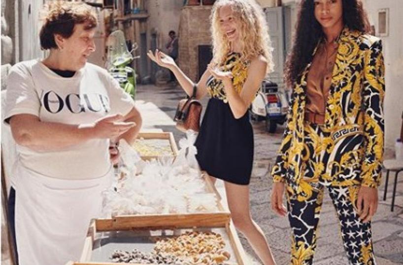 Dopo D&G anche Versace sceglie Bari Vecchia: le modelle tra le orecchiette