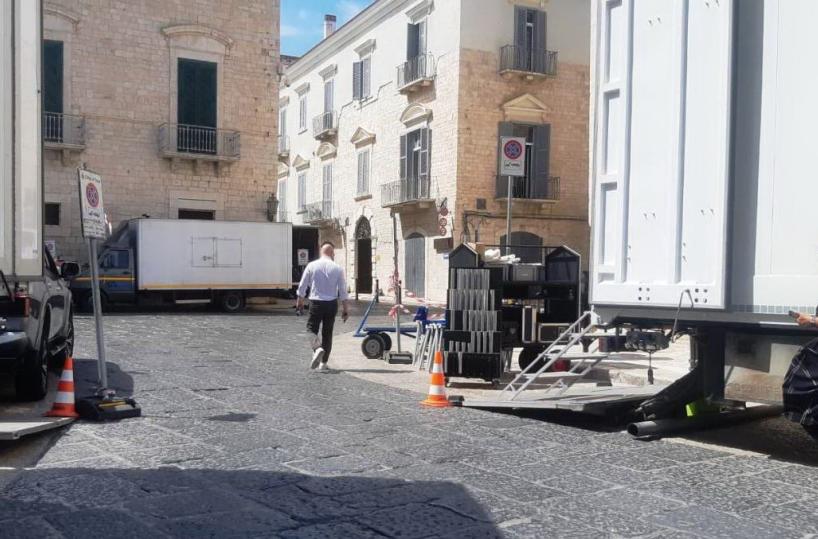 Da Trani a Bari, i primi ciak per Sophia Loren
