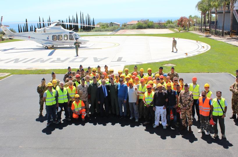 16&deg; gruppo Genio campale Palesepremiato con la targa Icaro 2018
