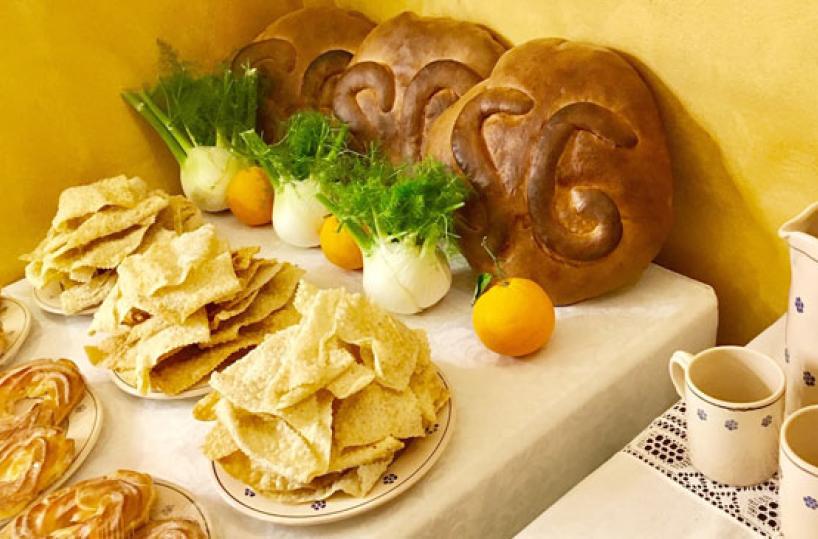 TIPICITA' - Pane e vino dalle Tavole di San Giuseppe a San Marzano