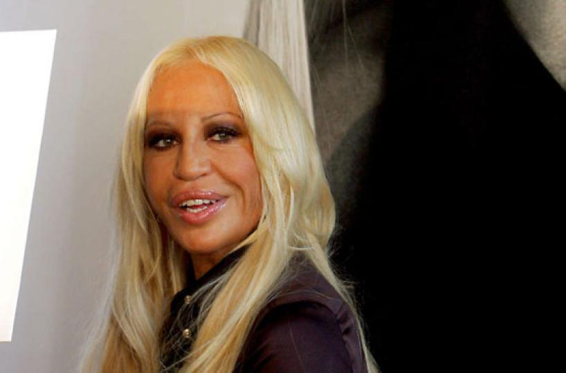 Donatella Versace (foto Ansa di Matteo Bazzi)