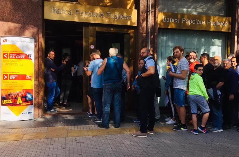 È febbre-Lecce: 2mila abbonamenti venduti in poche ore