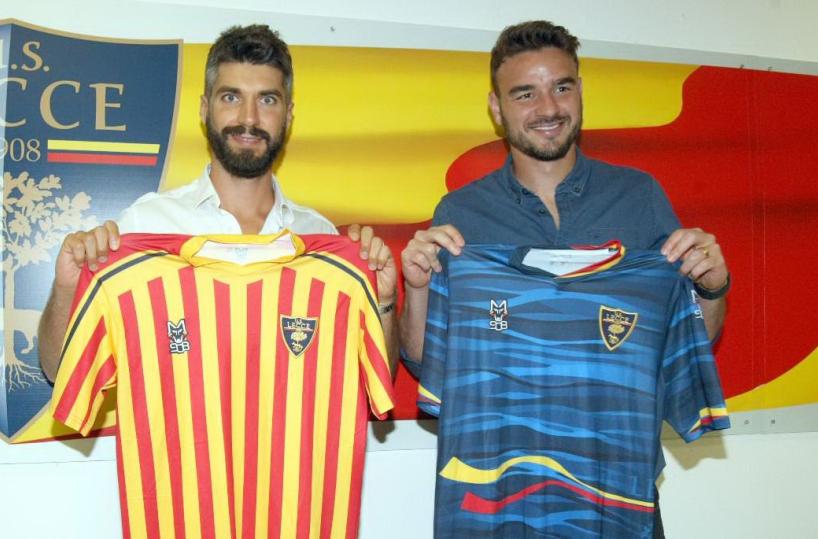 Lecce, presentati il portiere Gabriel e il difensore Rossettini
