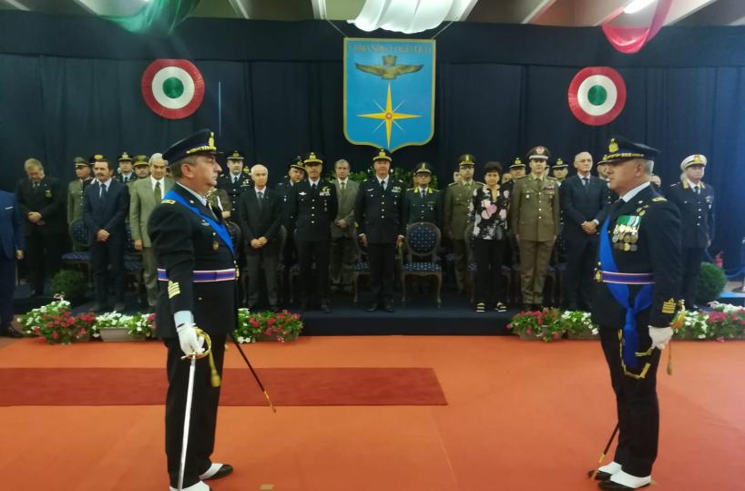 Bari, reparto tecnico comunicazioniil comando al colonnello Evangelio