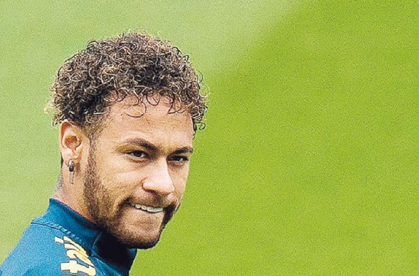 Il calciatore brasiliano Neymar