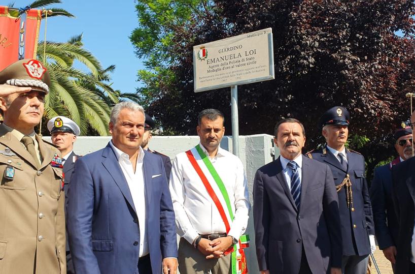 Strage via D’Amelio, a Bari un giardino intitolato all'agente di scorta Loi