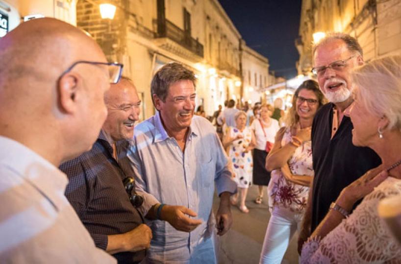 I PENSATORI - A sinistra gli esperti Bruno, Majoli e Saggese