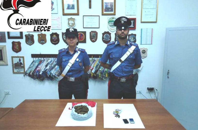 Casalabate, droga nello zaino nella Notte di San Lorenzo: in manette 18enne
