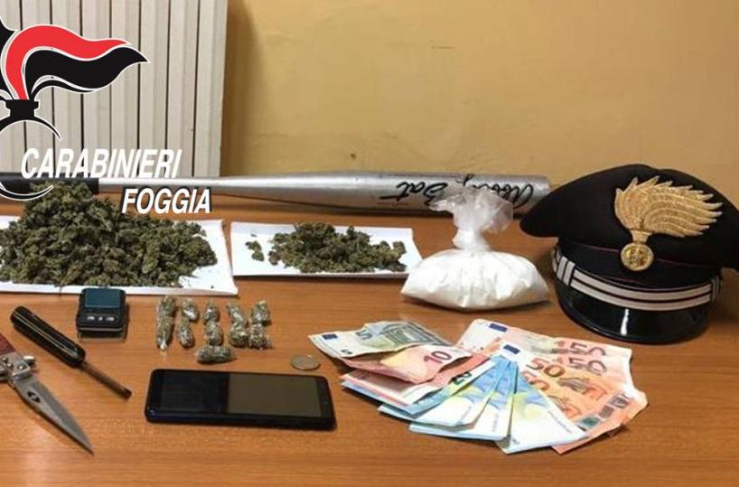 Fiumi di droga nel Foggiano: due arresti a Carlantino e Peschici