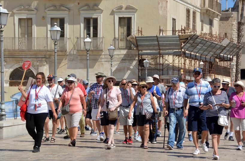 Turisti a Bari
