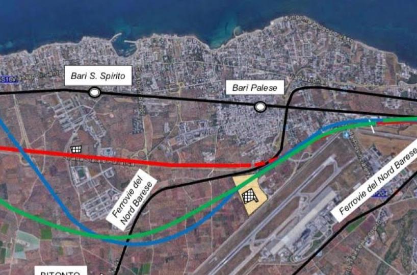 Bari, a nord passaggi a livello da abolire: Rfi spinge per viabilità alternativa