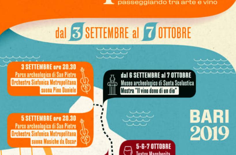 Musica, arte, vino e cibo: gli eventi a Bari fino a ottobre