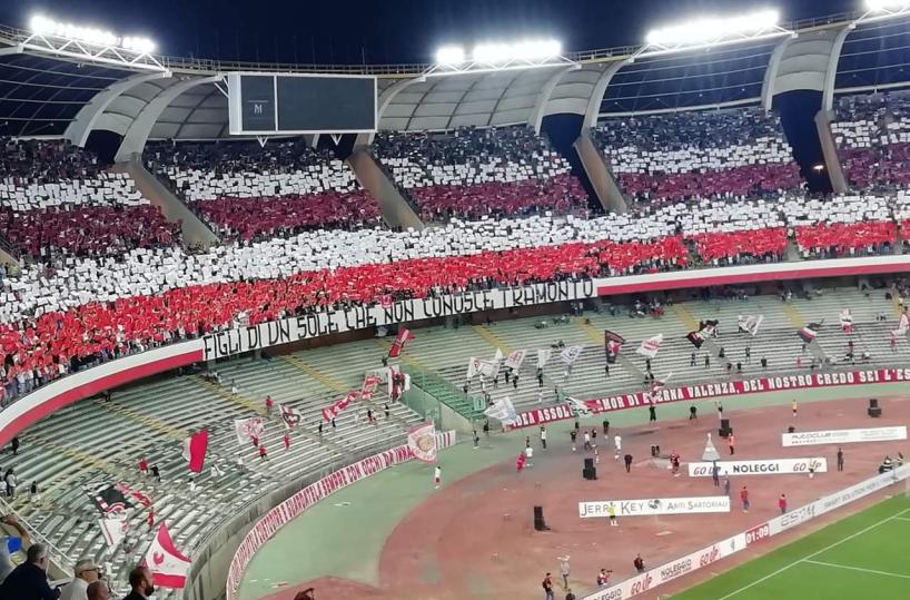 Bari calcio ultrà curva