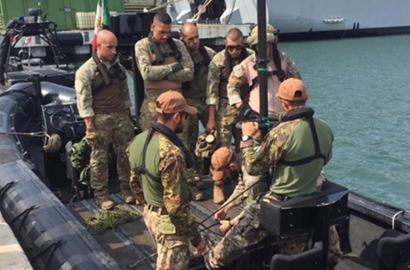 Brindisi, il San Marco si addestracon le forze speciali maltesi