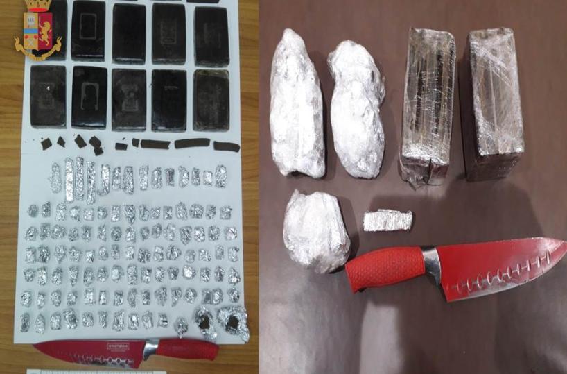 Taranto, ha 1,5 chili di hashish in casa mentre è ai domiciliari: arrestato