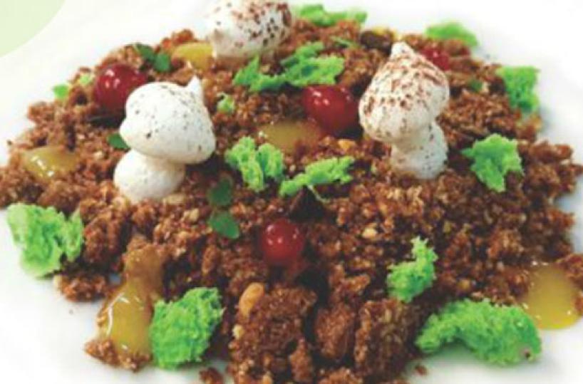 Ricette Basilicata - Meringa d'inizio d'autunno - A cura del pasticciere Vincenzo Romano